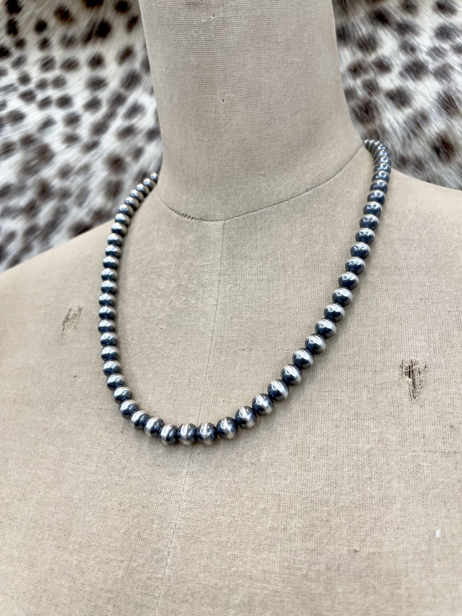 Navajo Pearl 8MM 22" - Southern Soule Designs