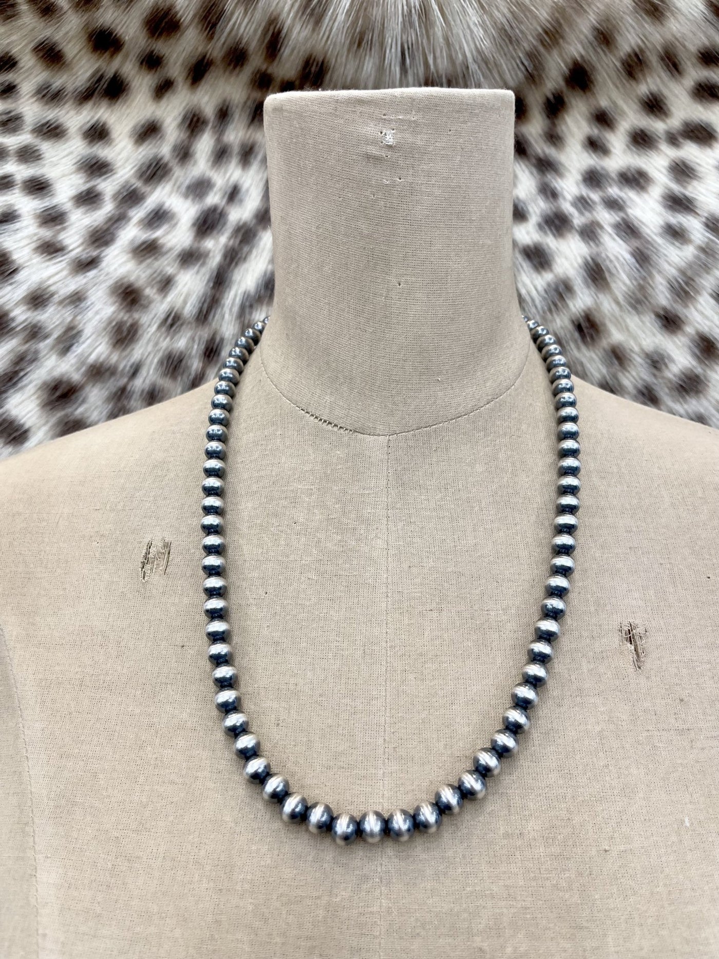 Navajo Pearl 8MM 24" - Southern Soule Designs