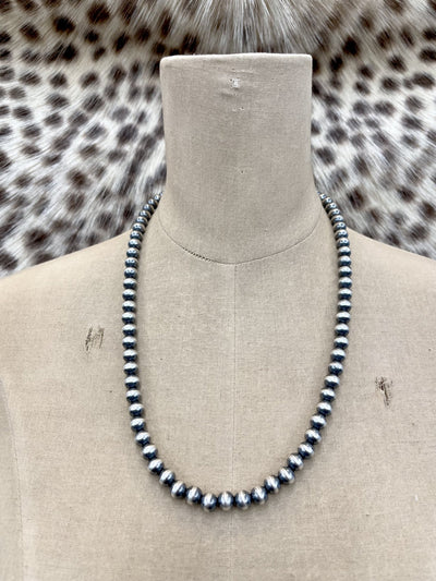 Navajo Pearl 8MM 24" - Southern Soule Designs