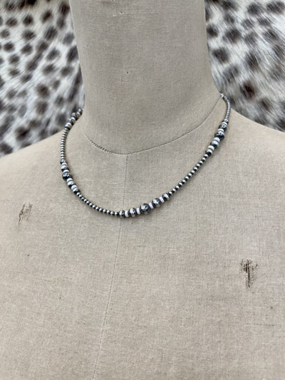 Navajo Pearl & Pink Conch Necklace NPN015PC - Southern Soule Designs