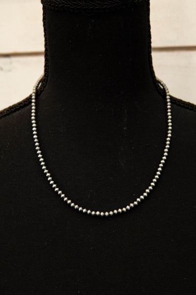 Navajo Pearls 4 MM 22" - Southern Soule Designs