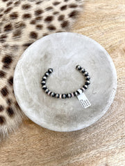 Navajo/Pink Conch Cuff Bracelet - Southern Soule Designs