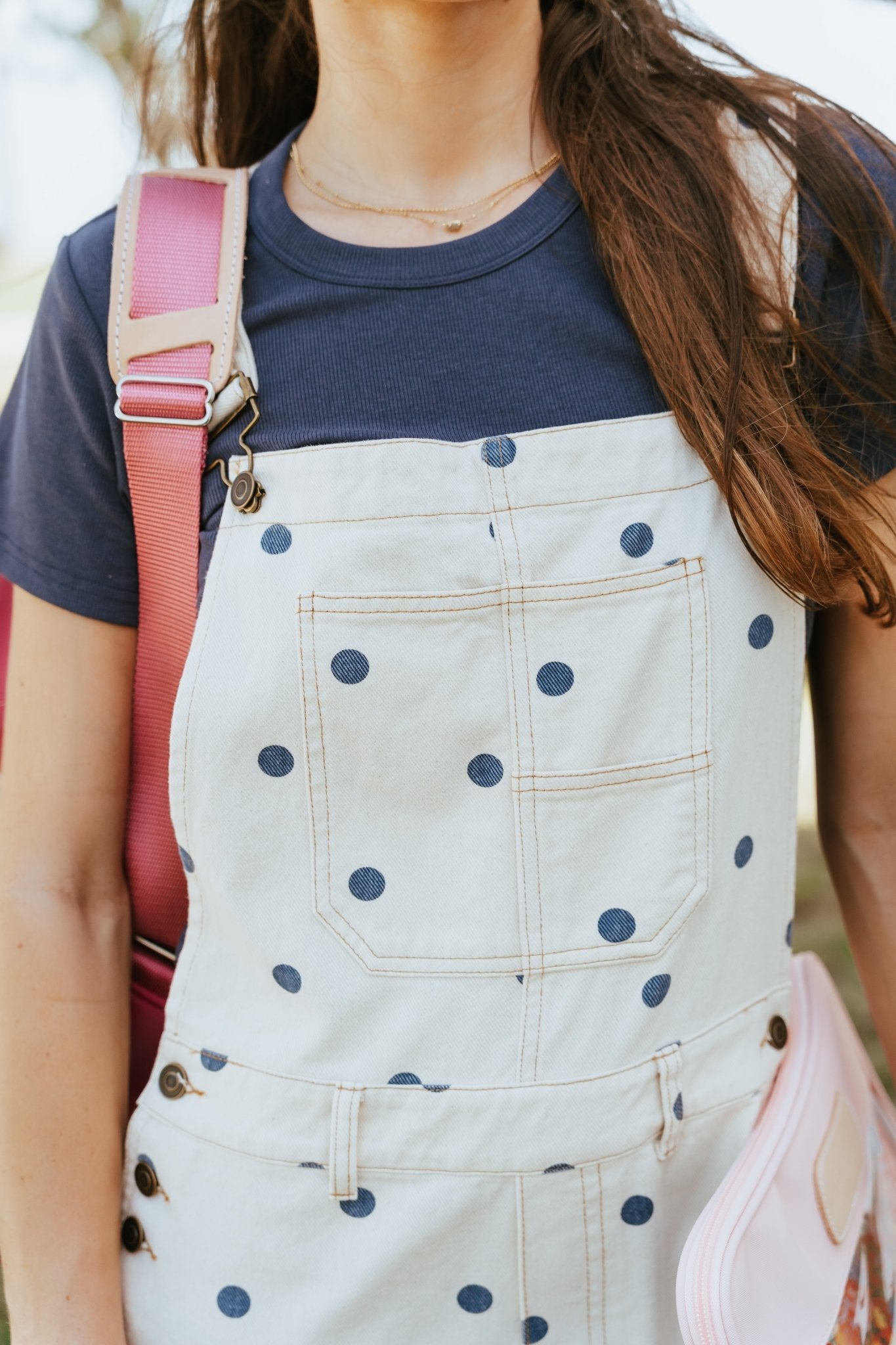 Navy Short - Sleeve Ribbed Top TR3942 - Southern Soule Designs
