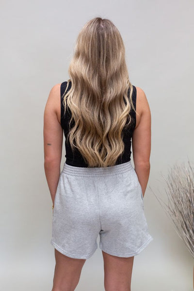 H. Grey Boyfriend Shorts