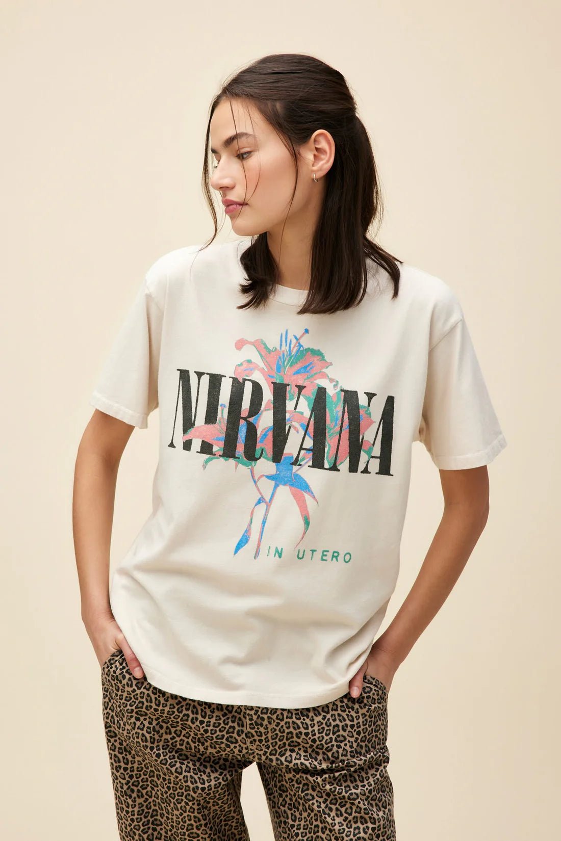 Nirvana Lilies Weekend Tee - Southern Soule Designs