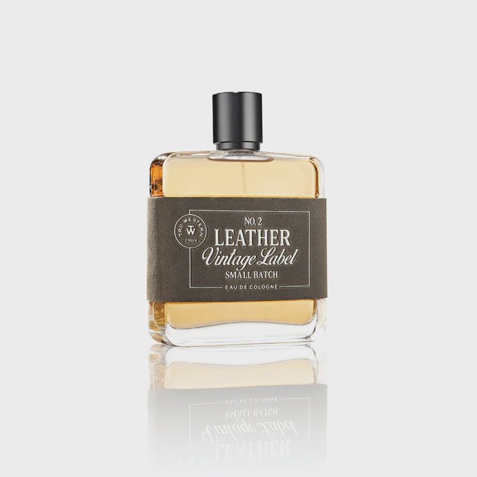 No. 2 Leather Vintage Label Small Batch Cologne - Southern Soule Designs