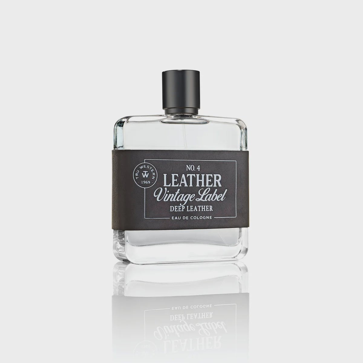 No. 4 Leather Vintage Label Deep Leather Cologne - Southern Soule Designs