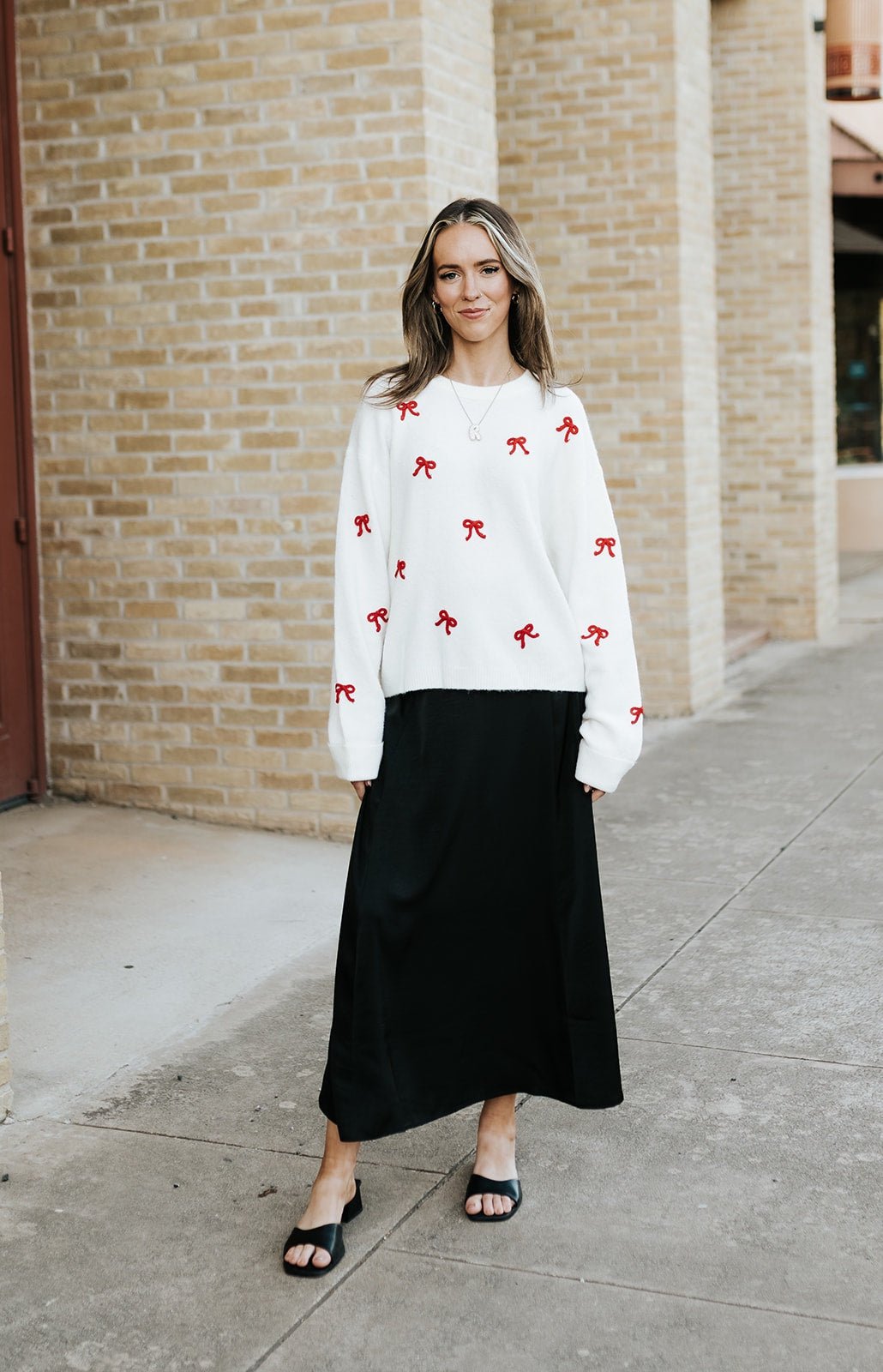 Northpointe Midi Skirt Black ZK254564 - Southern Soule Designs