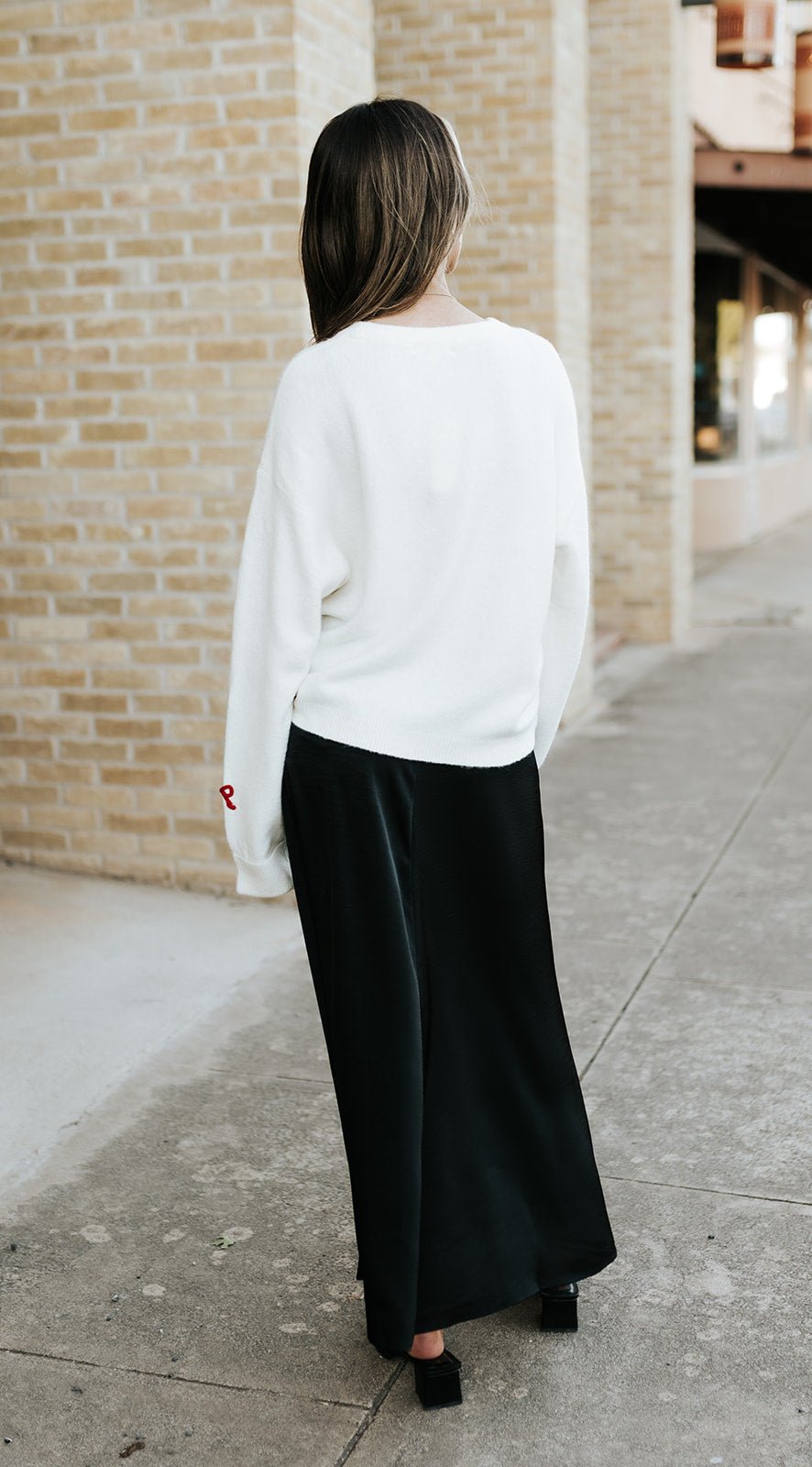 Northpointe Midi Skirt Black ZK254564 - Southern Soule Designs