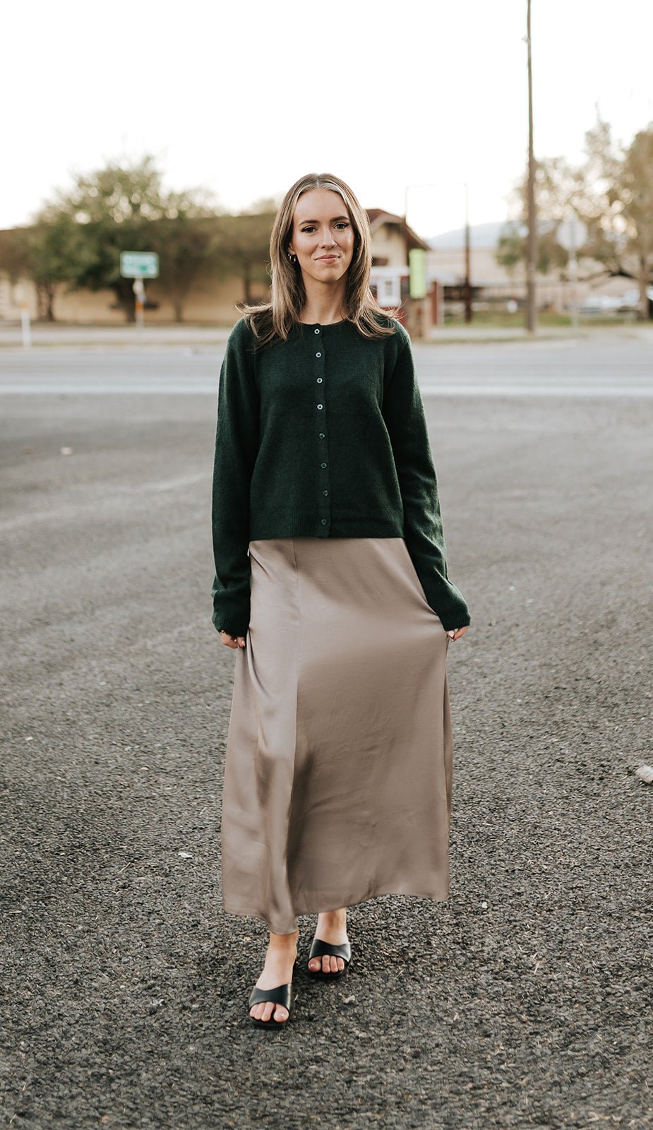 Northpointe Midi Skirt Moonlight ZK254564 - Southern Soule Designs