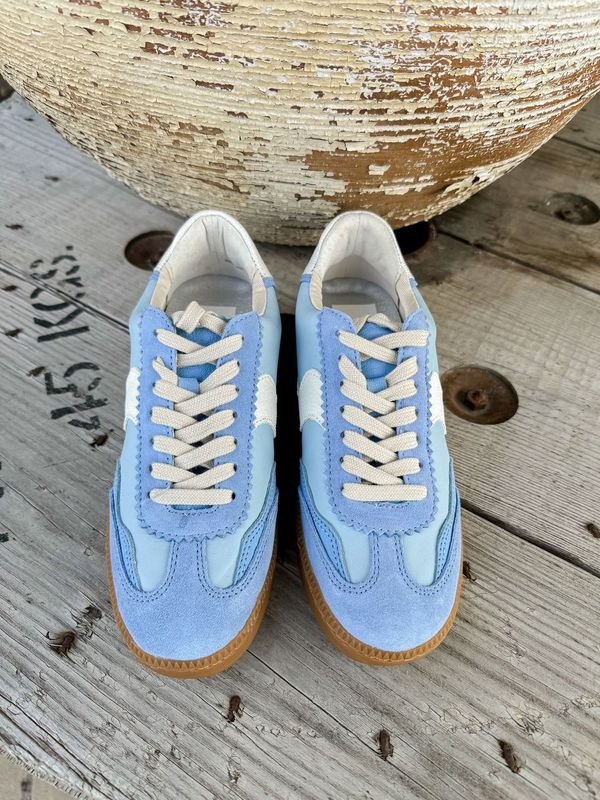 Notice Blue Suede Sneaker - Southern Soule Designs