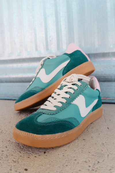 Notice Green Suede Sneaker - Southern Soule Designs