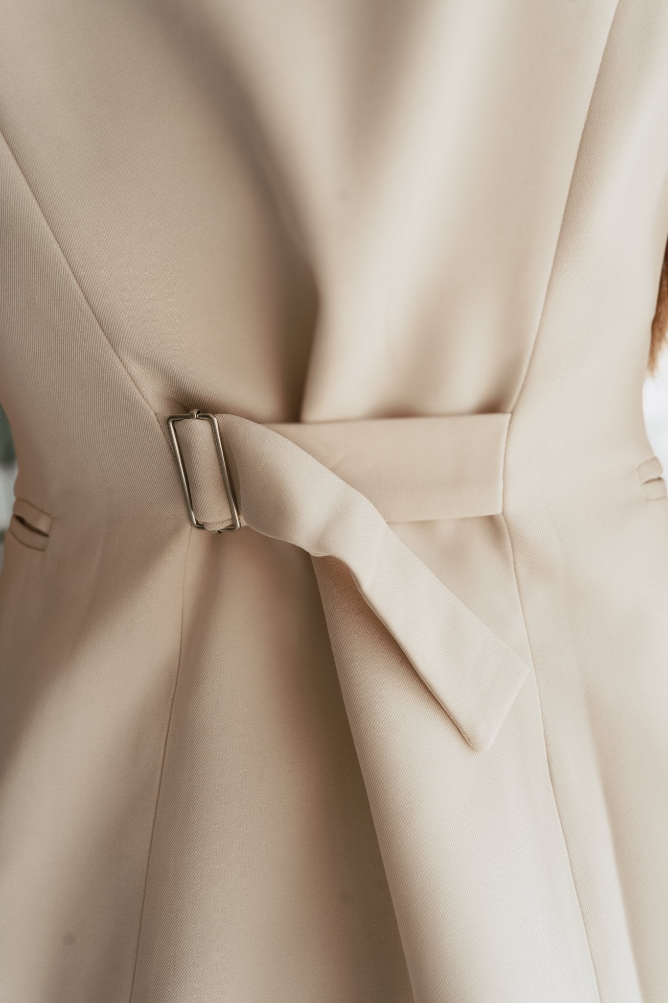 Nude Button Down Vest TI5026FO - Southern Soule Designs