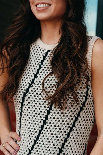 Oat Double Knit Stiped Maxi Dress SR1290H01 - Southern Soule Designs