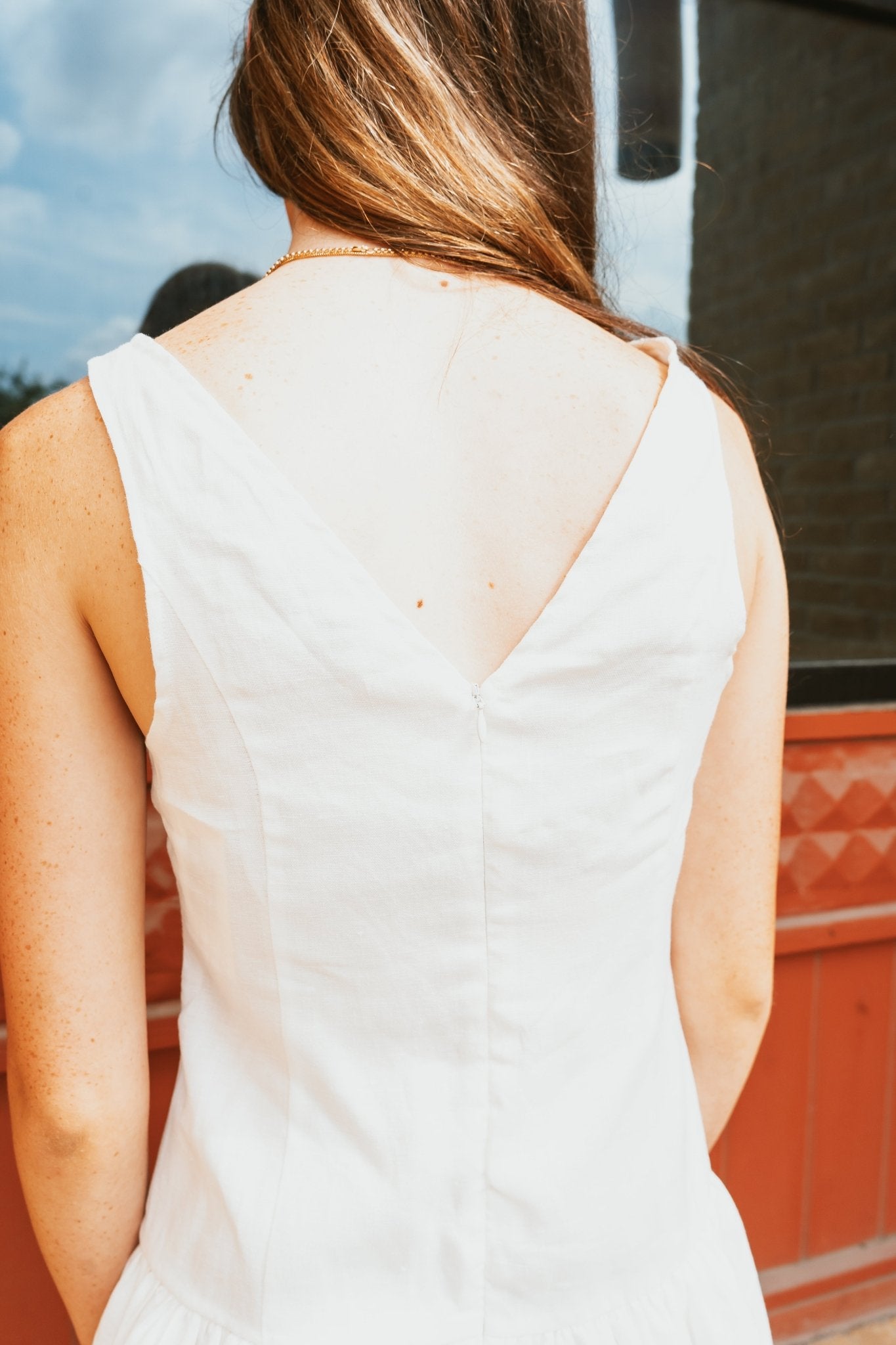 Off White Madelyn Mini Dress N1900D - 2 - Southern Soule Designs