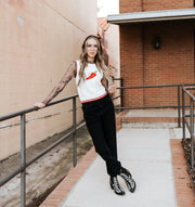 Off White - Pepper Sleeveless Crewneck - Southern Soule Designs
