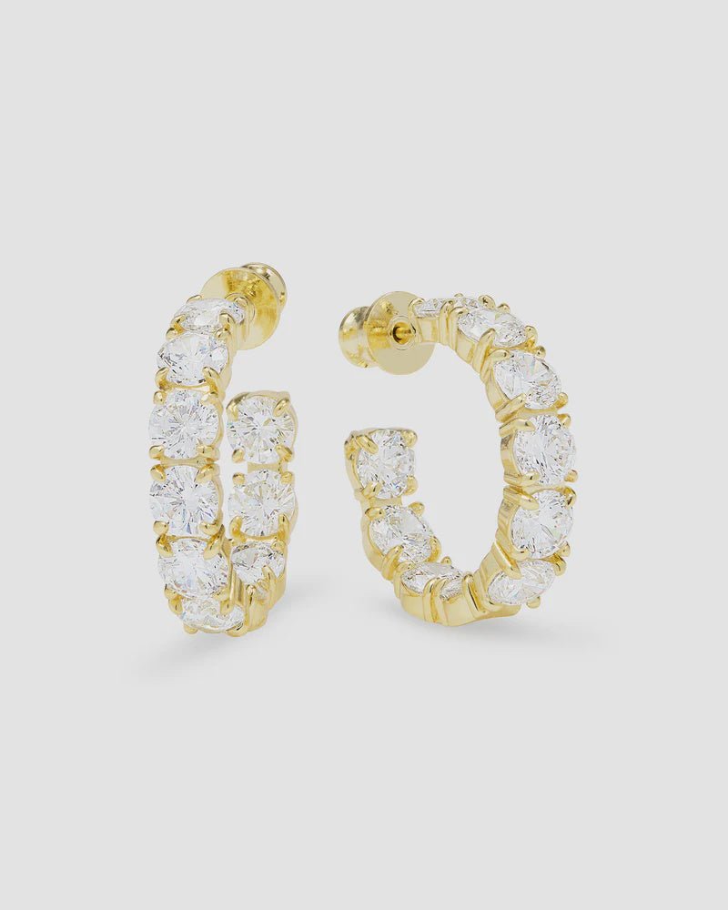 Oh She Fancy 1' Hoops - Southern Soule Designs