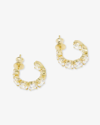 Oh SHE Fancy .75' Hoops - Southern Soule Designs