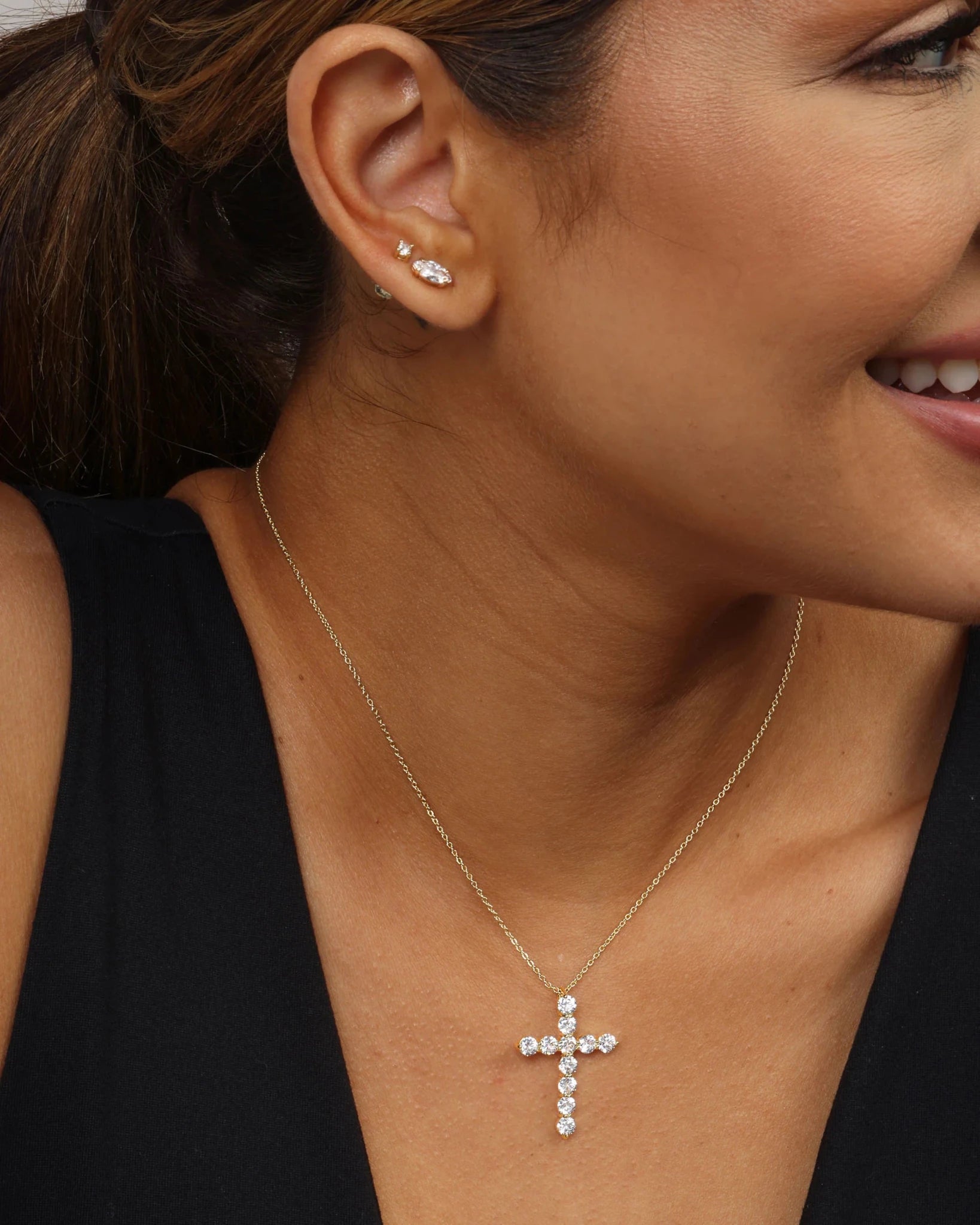 Oh She Fancy Cross Pendant - Southern Soule Designs