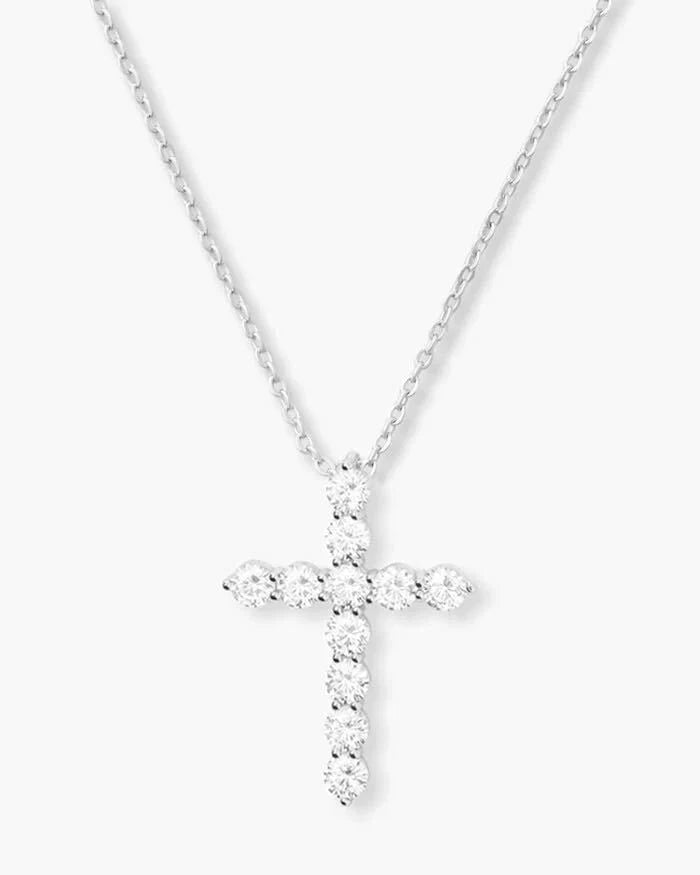 Oh She Fancy Small Cross Pendant - Southern Soule Designs