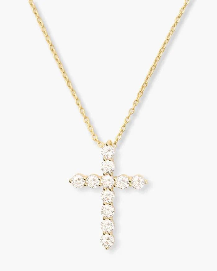 Oh She Fancy Small Cross Pendant - Southern Soule Designs