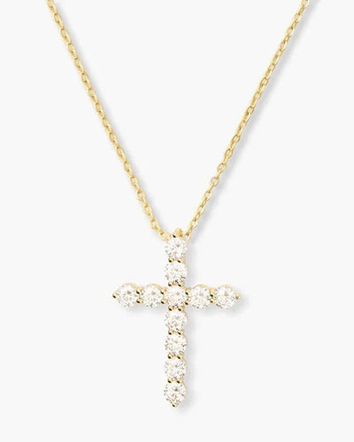 Oh She Fancy Small Cross Pendant - Southern Soule Designs