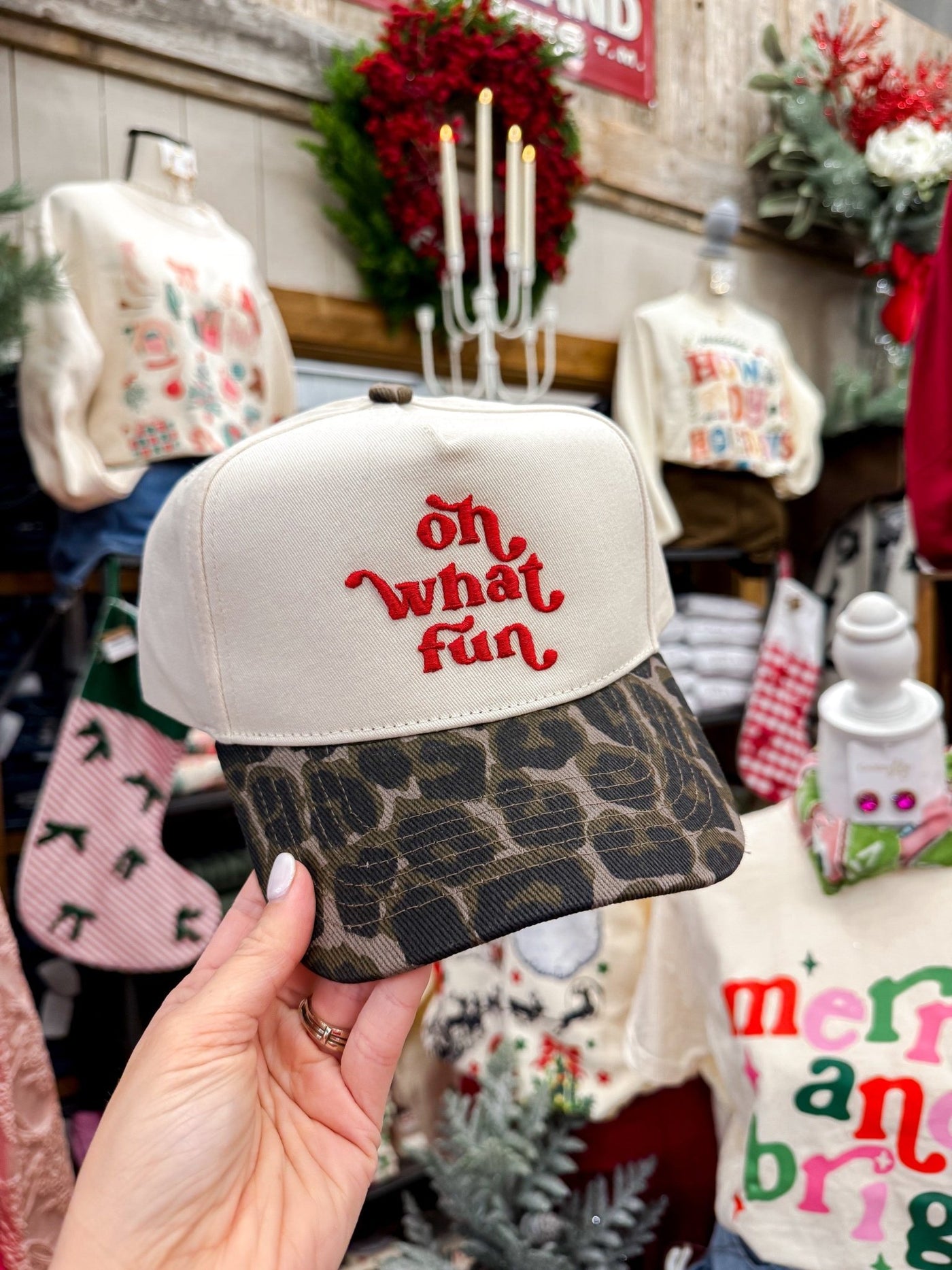OH WHAT FUN Hat - Southern Soule Designs