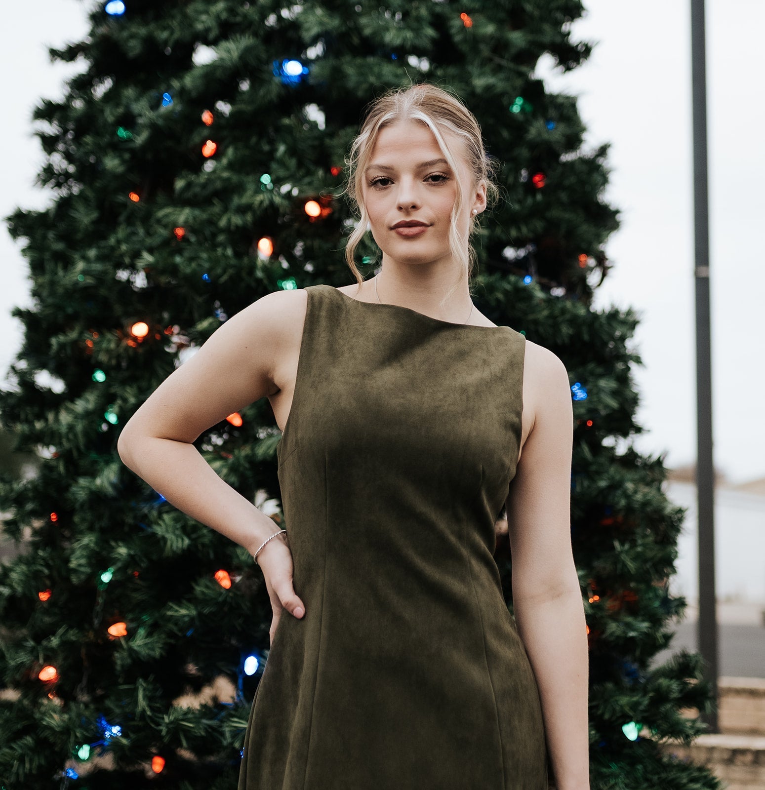 Olive Louisa Mini Dress S1520D - 10 - Southern Soule Designs