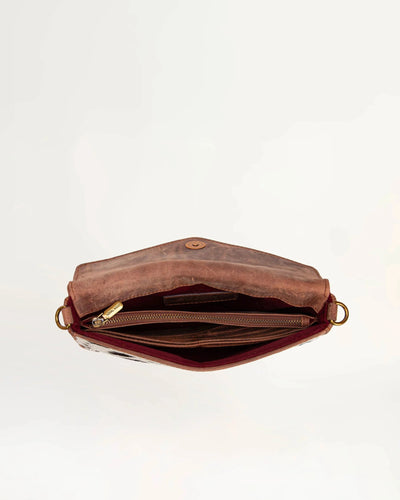 On the Go Mini Chain Bag - Cowhide - Southern Soule Designs