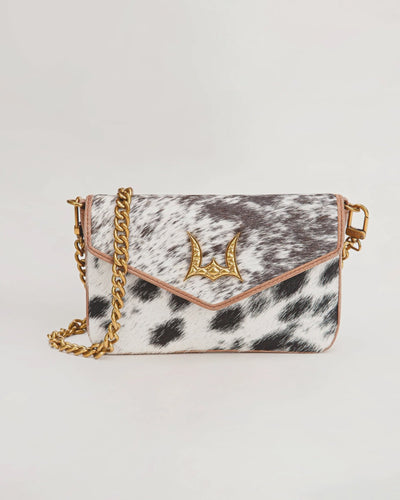 On the Go Mini Chain Bag - Cowhide - Southern Soule Designs