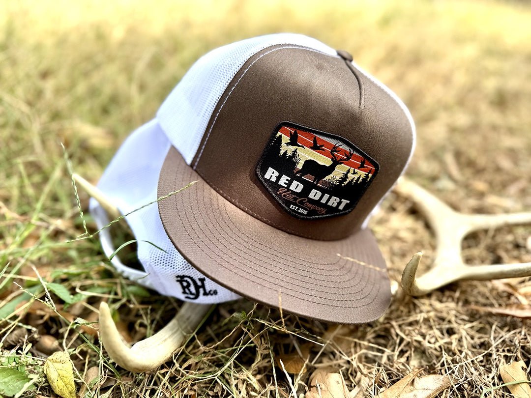 Open Season Brown/White Cap RDHC - 479 - Southern Soule Designs
