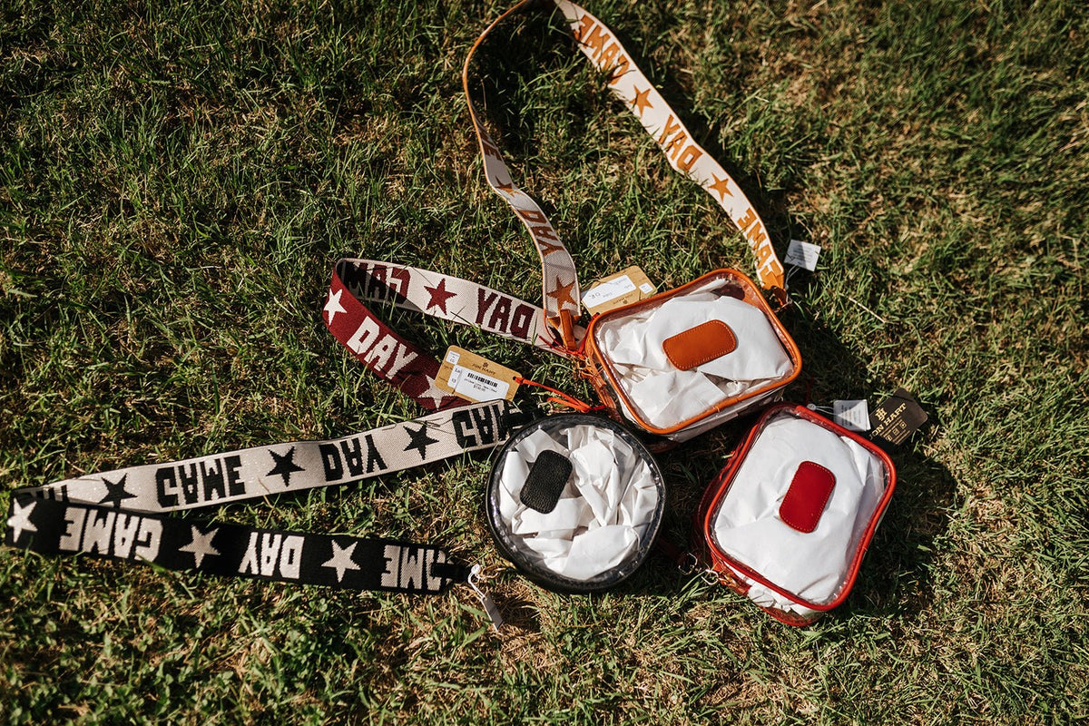 Orange Game Day Strap - Southern Soule Designs