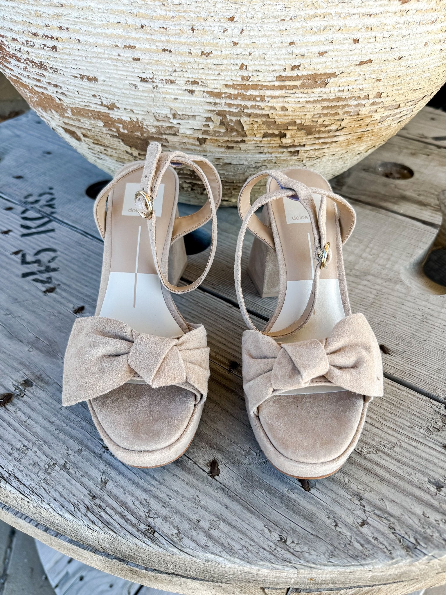 Pacie Camel Suede Heel - Southern Soule Designs
