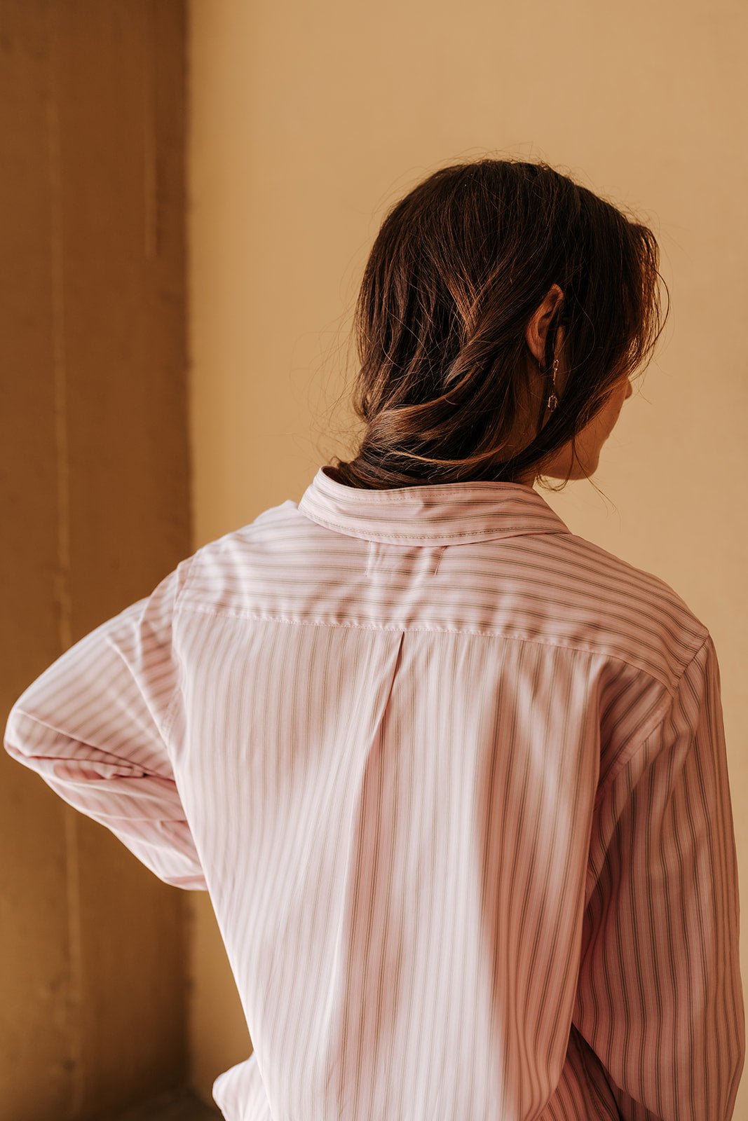 Pale Lilac Stripe Lolita Shirt - Southern Soule Designs