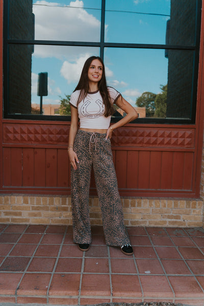 Pale Pink Good Luck Horseshoe Mini Tee BRT2636 - 8 - Southern Soule Designs