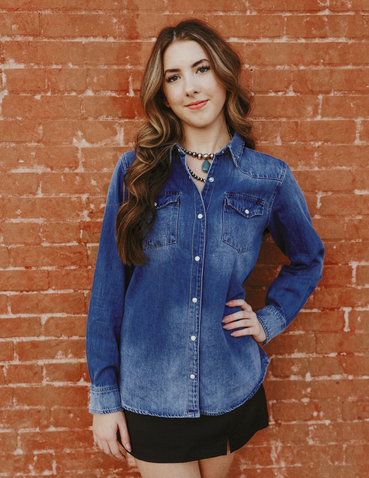 Patriotic Cowboy Button Up - Southern Soule Designs