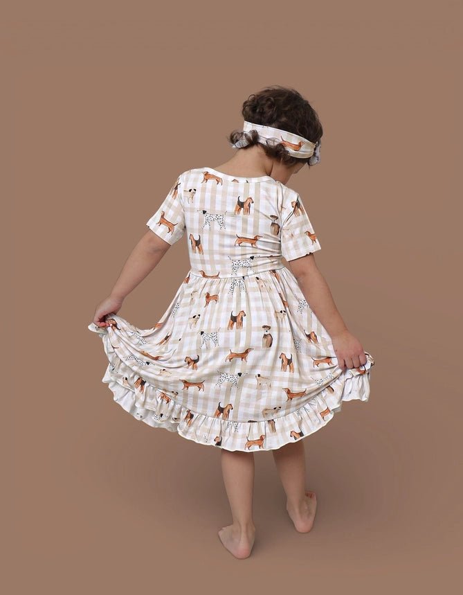 Pawfect Pals Dream Ruffle Dress - Southern Soule Designs