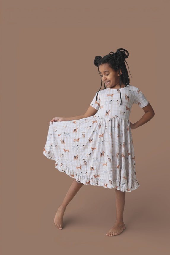 Pawfect Pals Dream Ruffle Dress - Southern Soule Designs