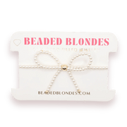 Pearl Bow Bracelet - Southern Soule Designs