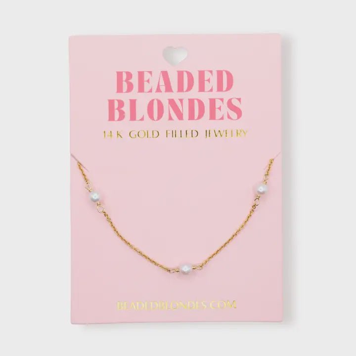 Pearl Chain Necklace - Southern Soule Designs