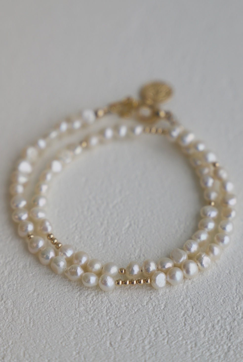 Pearl Double Wrap Bracelet B1189 - Southern Soule Designs