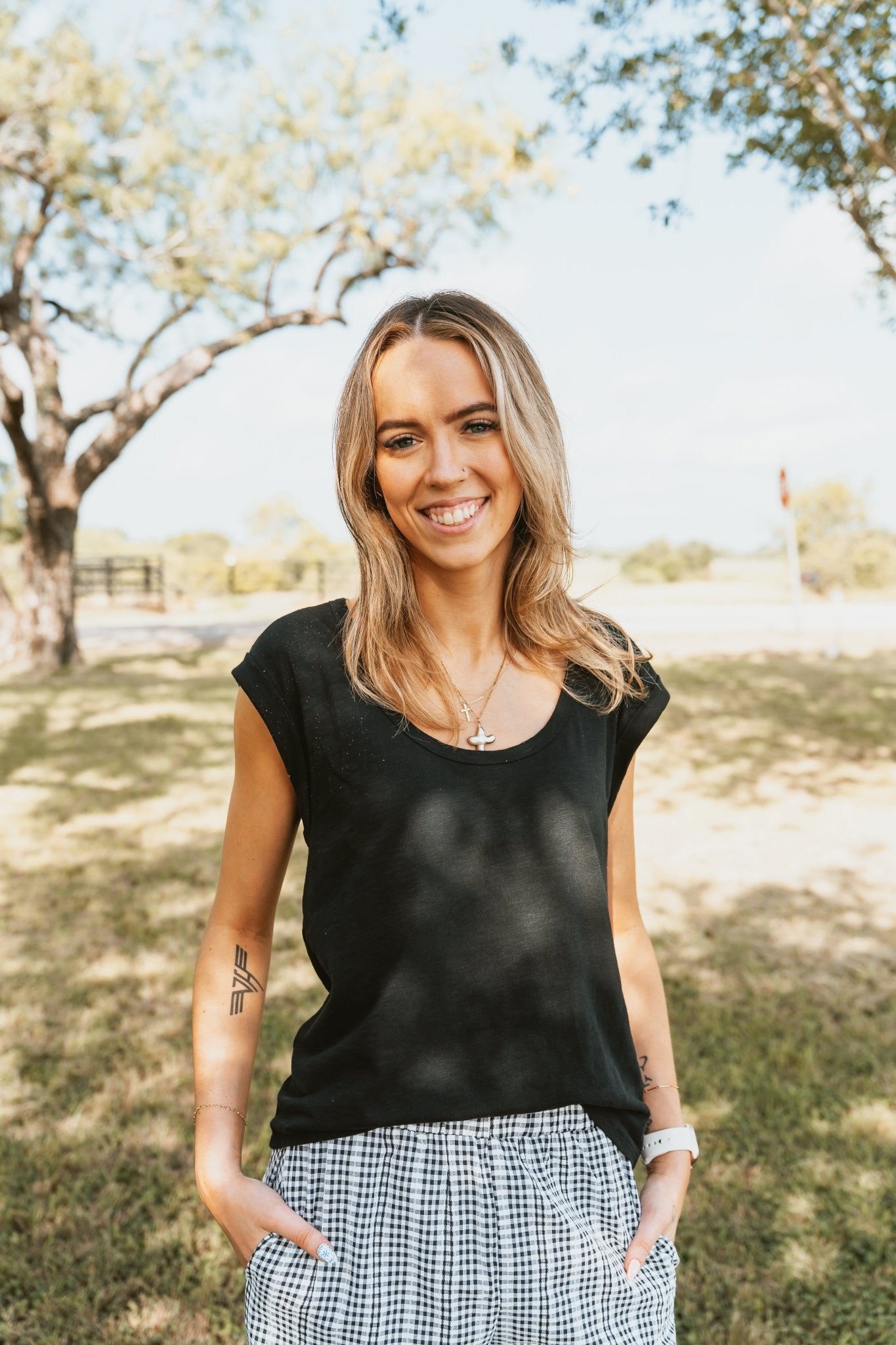 Per Diem Tee Black ZT253899 - Southern Soule Designs