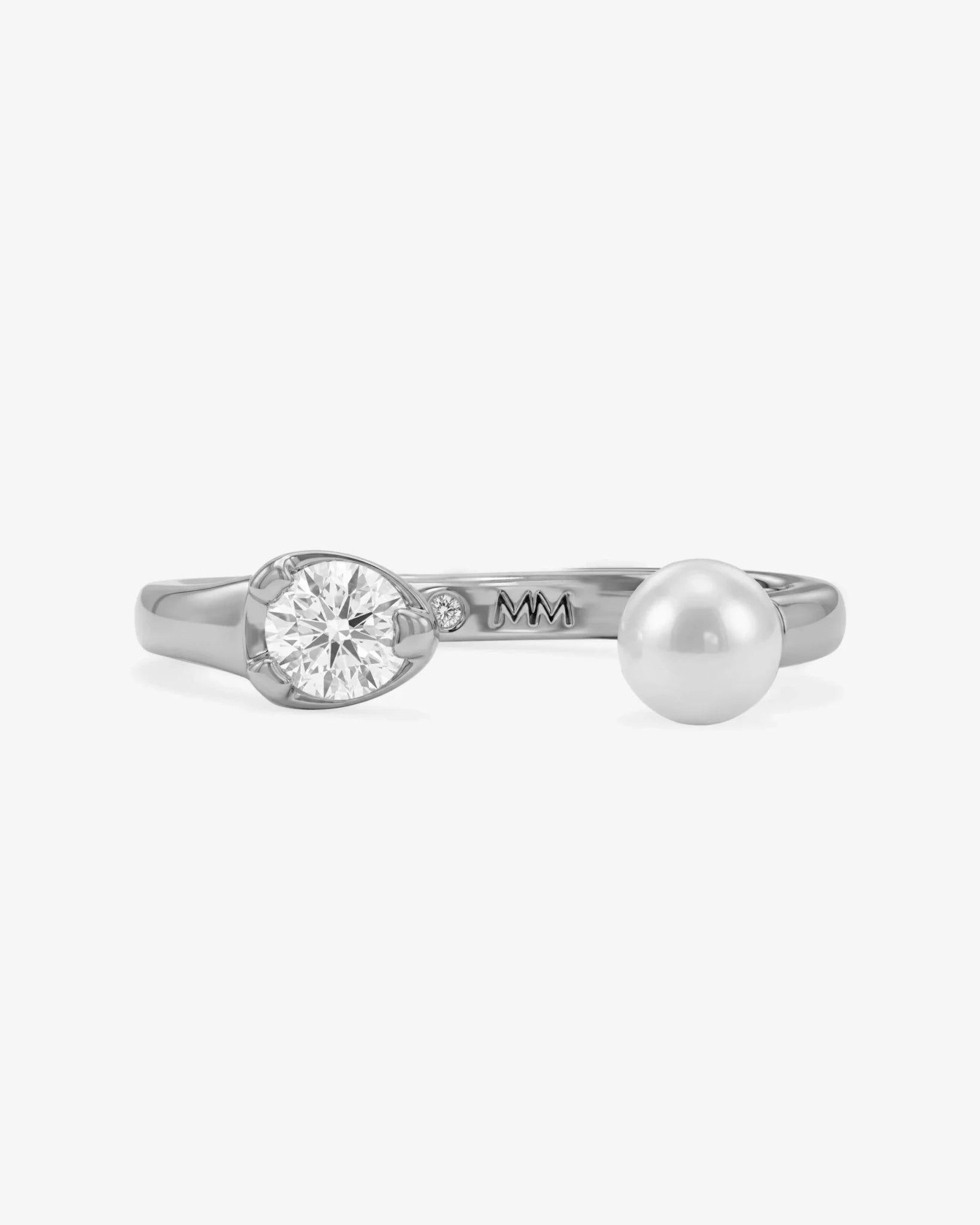 Perfect Pearl Open Ring - Southern Soule Designs
