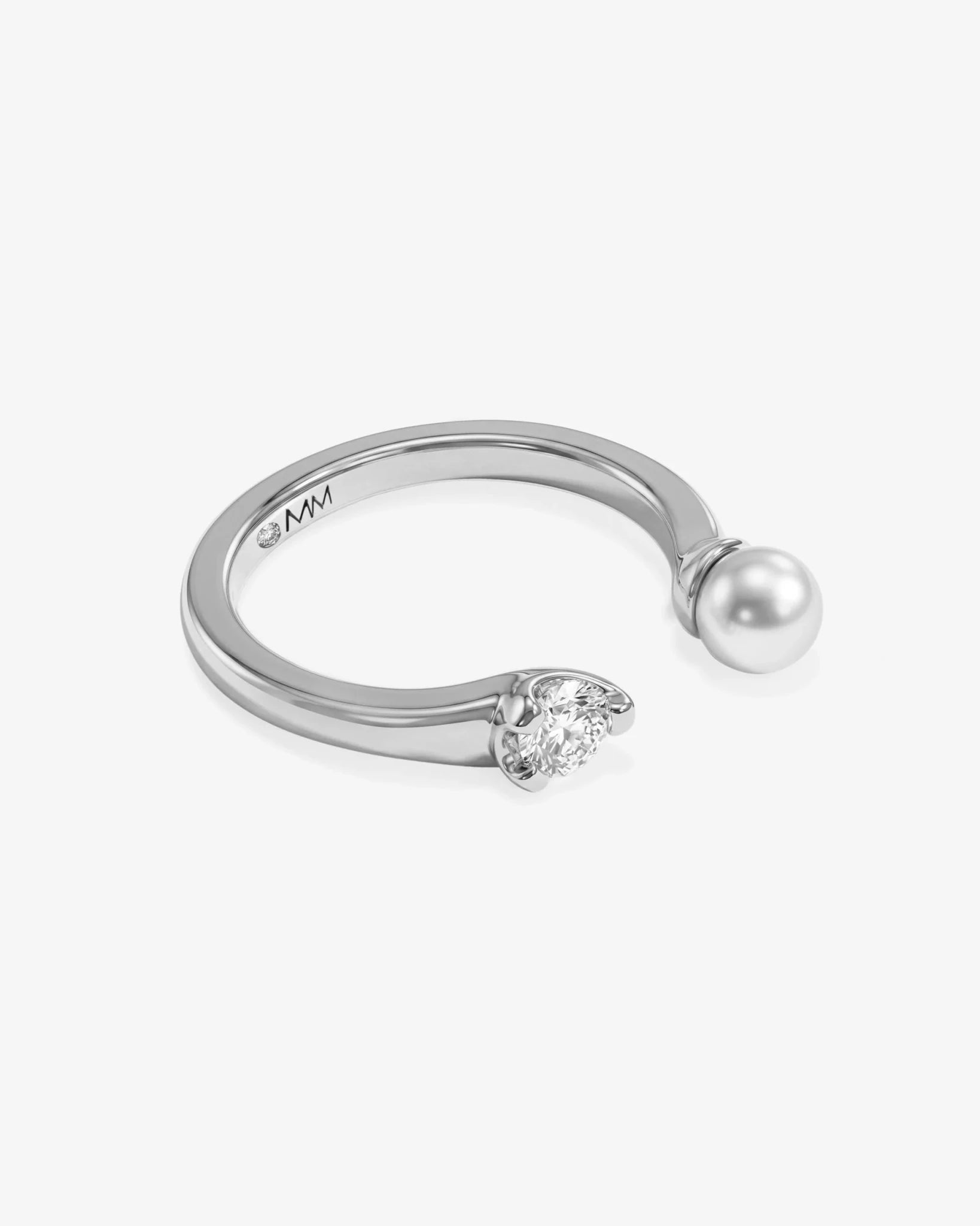 Perfect Pearl Open Ring - Southern Soule Designs