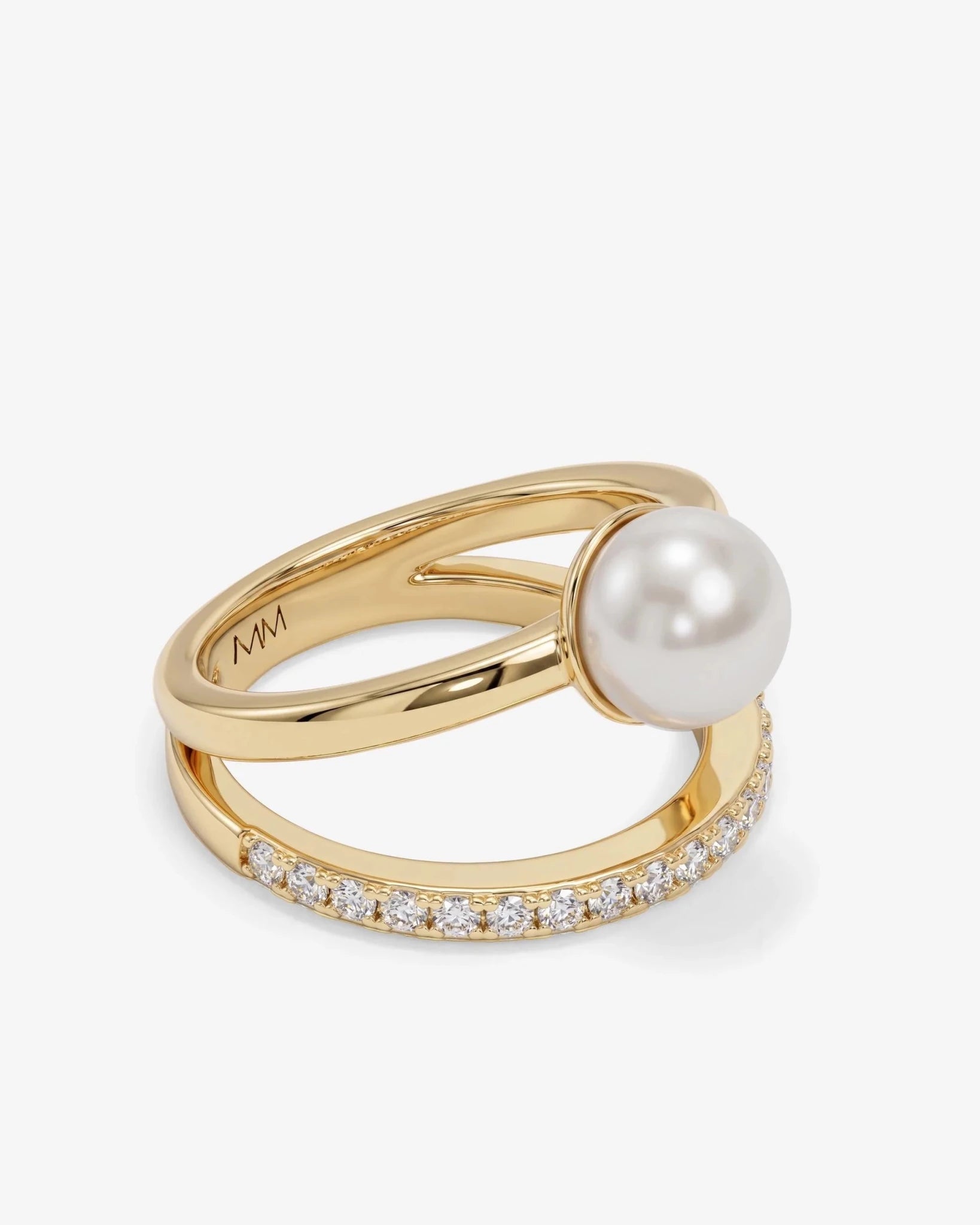 Perfect Pearl Stacked Ring - Southern Soule Designs