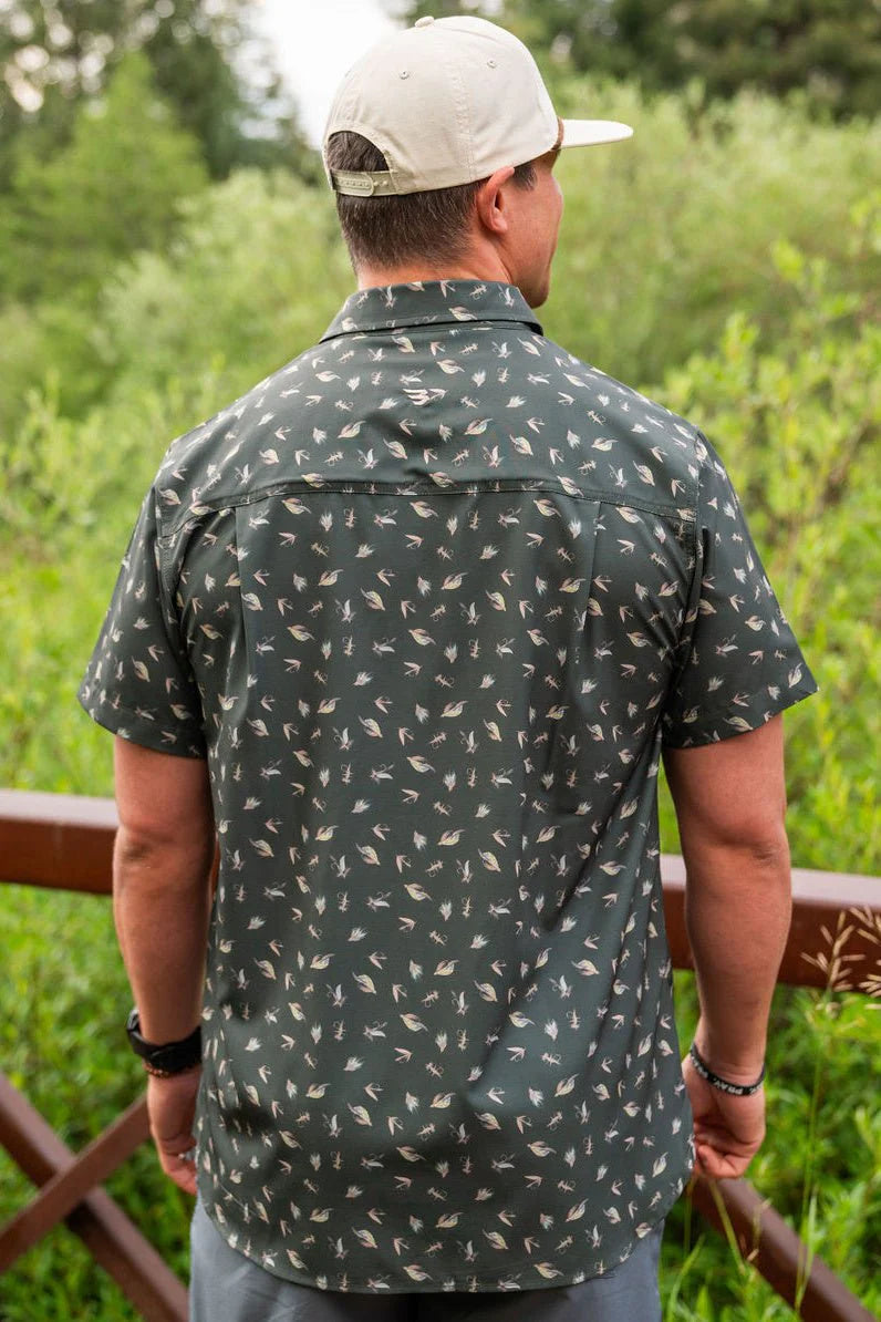 Burlebo On the Fly Performance Button Up