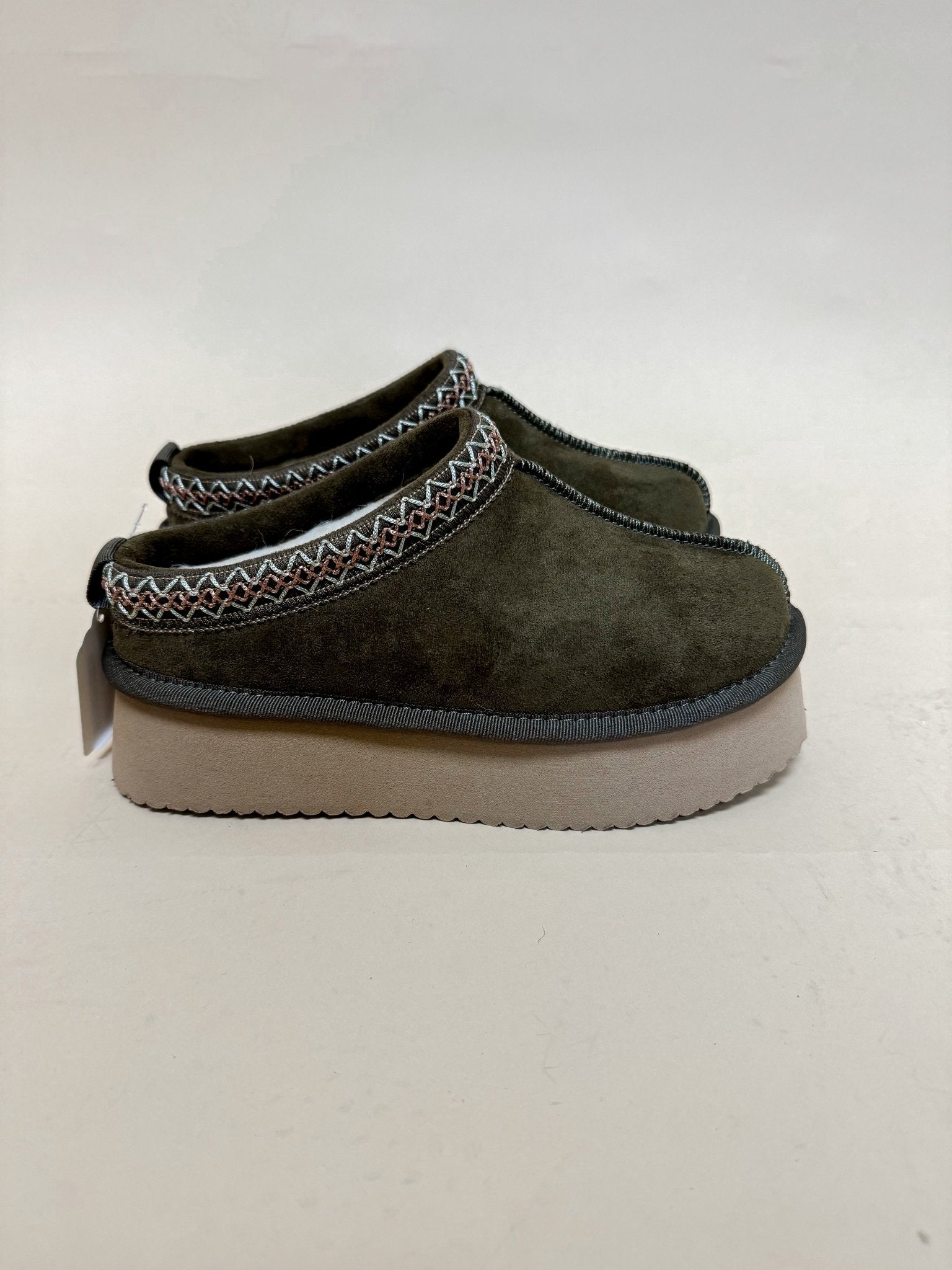 Pillow Talk Khaki Faux Suede - Southern Soule Designs