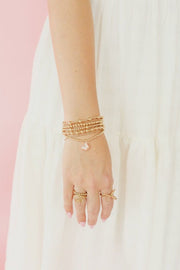 Pink Butterfly Charm Bracelet - Southern Soule Designs