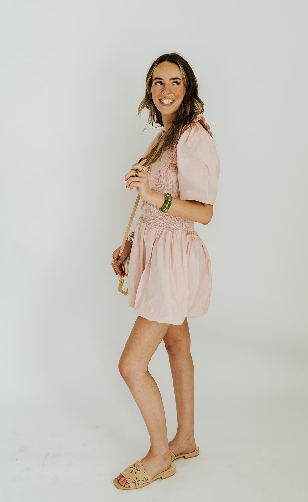 Pink Claire Dress S2450D - Southern Soule Designs