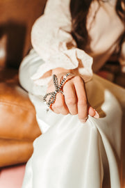 Pink Conch Bow Ring - Southern Soule Designs